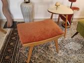 Vintažinis Mid Century bukmedžio pufas - nuotraukos Nr. 16