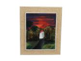 Drobė, aliejus), 47.6x55.5 см kaina 25 eurai