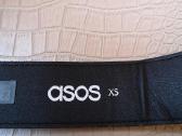 Asos juodas šiaudinis diržas su rotango sagtimi - nuotraukos Nr. 5