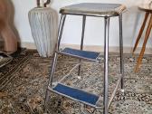Vintažinės Mid Century plieninės kopetėlės/kėdė - nuotraukos Nr. 8