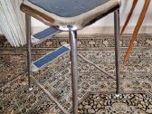 Vintažinės Mid Century plieninės kopetėlės/kėdė - nuotraukos Nr. 14