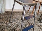 Vintažinės Mid Century plieninės kopetėlės/kėdė - nuotraukos Nr. 18