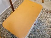 Vintažinis Mid Century pufas/daiktadėžė - nuotraukos Nr. 4