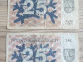 1991 metų 25 talonai Lūšis
