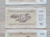 1991 metų apyvartiniai talonai Strazdai