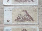 1991 metų apyvartiniai talonai Strazdai - nuotraukos Nr. 2