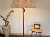 Vintažinis Mid Century tikmedžio toršeras - nuotraukos Nr. 20