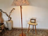 Vintažinis Mid Century tikmedžio toršeras - nuotraukos Nr. 22