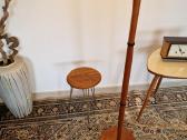 Vintažinis Mid Century tikmedžio toršeras - nuotraukos Nr. 23