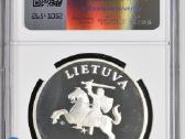 Lb 5 2002 m priginė 5 Lt moneta Liepsnotoji Pelėda - nuotraukos Nr. 3