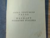 Vaiko vystymosi pasas 1986 Kupiškis - nuotraukos Nr. 2