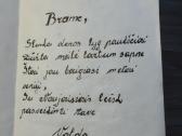 Rankų darbo atvirukas 1975 Bagdoniškis - nuotraukos Nr. 2