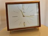 Vintažinis Mid Century stalo laikrodis Junghans