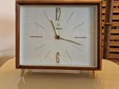 Vintažinis Mid Century stalo laikrodis Junghans - nuotraukos Nr. 16