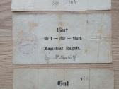 Ragainė Mažoji Lietuva 1914m. 1/2 1 ir 2 markės