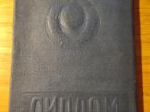 Vilniaus universiteto diplomas 1962
