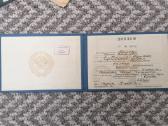 Tarybinis diplomas - nuotraukos Nr. 3