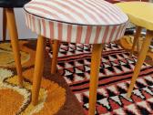 Vintažinės Mid century kėdės ir pufai - nuotraukos Nr. 5