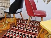 Vintažinės Mid century kėdės ir pufai - nuotraukos Nr. 15