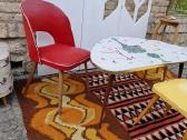 Vintažinis Mid Century keramikinis kavos staliukas - nuotraukos Nr. 22