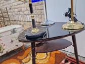 Vintažinės Mid Century "bankinės" stalo lempos - nuotraukos Nr. 24