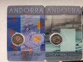 Andora proginės 2 € monetos kortelėse - nuotraukos Nr. 2