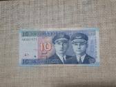 10 Litų banknotas kupiūra