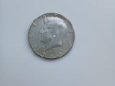 Sidabras JAV Half Dollar 1969 D (Kenedis)