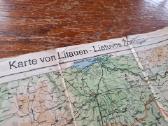 Lietuvos žemėlapis Vokietijos okupacijos metu - nuotraukos Nr. 8