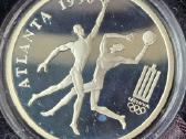 Lietuva 1996 50 litų Atlantos ol. žaid. Krepšinis - nuotraukos Nr. 2