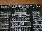 1969 m.panevėžio 2-OS vid.abiturientų vinjetė