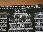 1969 m.panevėžio 2-OS vid.abiturientų vinjetė - nuotraukos Nr. 2