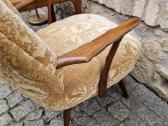 Vintažinis mid century bukmedžio fotelis - nuotraukos Nr. 17