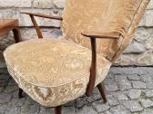 Vintažinis mid century bukmedžio fotelis - nuotraukos Nr. 19