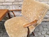 Vintažinis mid century bukmedžio fotelis - nuotraukos Nr. 24