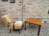 Vintažinis mid century bukmedžio fotelis - nuotraukos Nr. 28