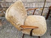 Vintažinis mid century bukmedžio fotelis - nuotraukos Nr. 30
