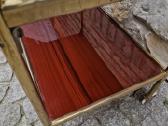 Vintažinis Mid Century žalvarinis staliukas/baras - nuotraukos Nr. 5