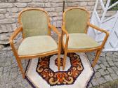 Vintažiniai Mid Century Lübke tikmedžio foteliai - nuotraukos Nr. 2