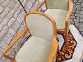 Vintažiniai Mid Century Lübke tikmedžio foteliai - nuotraukos Nr. 4