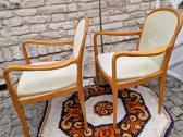 Vintažiniai Mid Century Lübke tikmedžio foteliai - nuotraukos Nr. 5