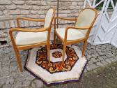 Vintažiniai Mid Century Lübke tikmedžio foteliai - nuotraukos Nr. 9