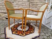 Vintažiniai Mid Century Lübke tikmedžio foteliai - nuotraukos Nr. 14