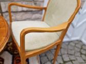 Vintažiniai Mid Century Lübke tikmedžio foteliai - nuotraukos Nr. 18