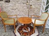 Vintažiniai Mid Century Lübke tikmedžio foteliai - nuotraukos Nr. 19