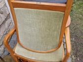 Vintažiniai Mid Century Lübke tikmedžio foteliai - nuotraukos Nr. 26