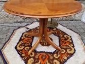 Vintažinis Mid Century tikmedžio kavos staliukas