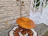 Vintažinis Mid Century tikmedžio kavos staliukas - nuotraukos Nr. 13