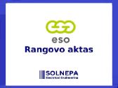 Rangovo aktas. Eso projektų rengimas, matavimai