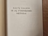 Baltų kalbos ir jų tyrinėjimo metodai - nuotraukos Nr. 2